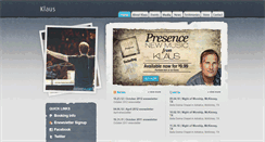 Desktop Screenshot of klausmusic.com